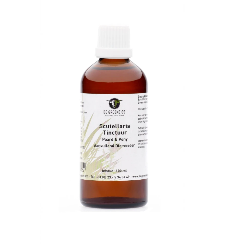 De Groene Os Scutellaria Tinctuur - 100 Ml
