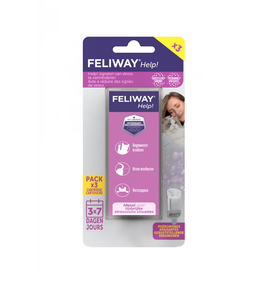 Feliway Help! Navulling Cartridge 3-Pack