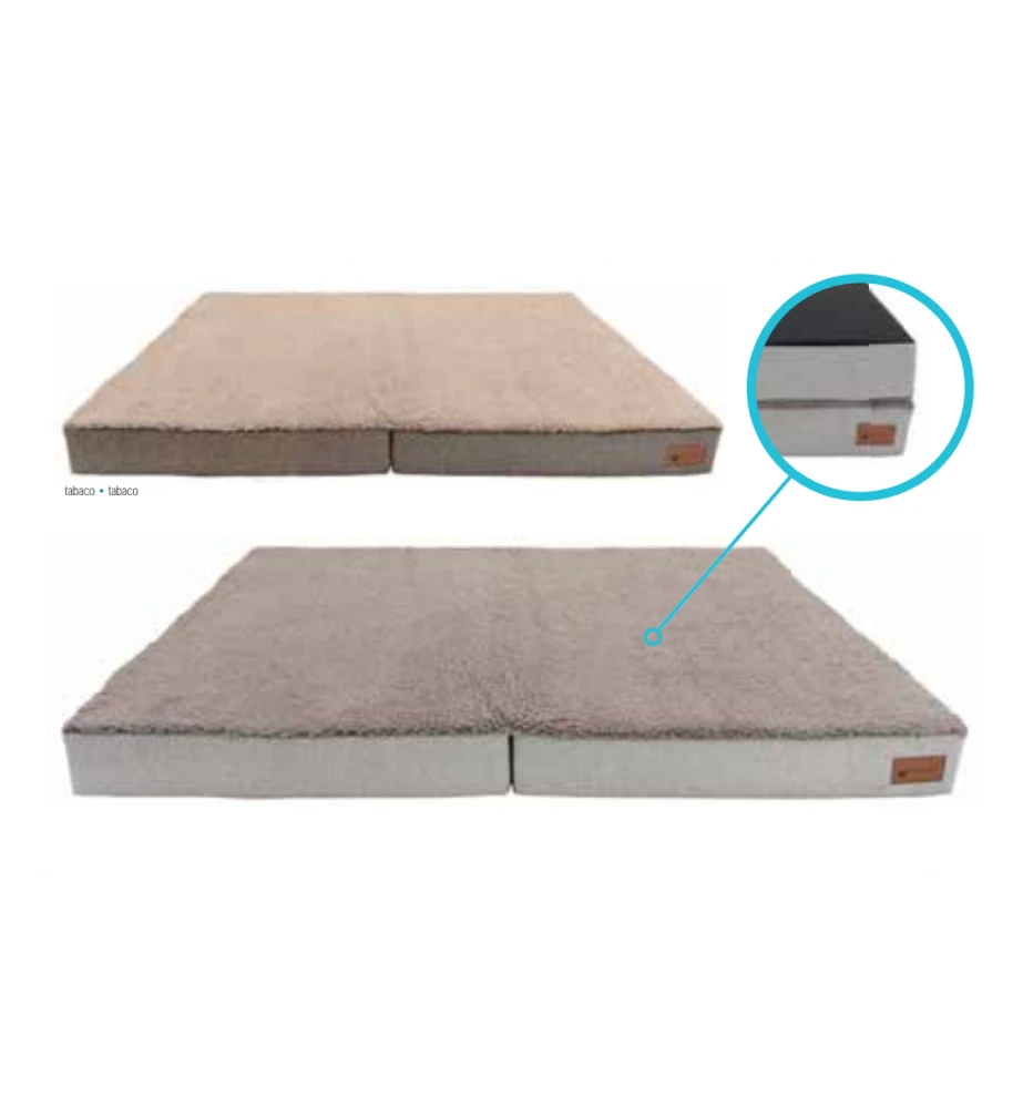 Petlando Orthopedisch Ligkussen Merano Bruin XXL (Tabacco)