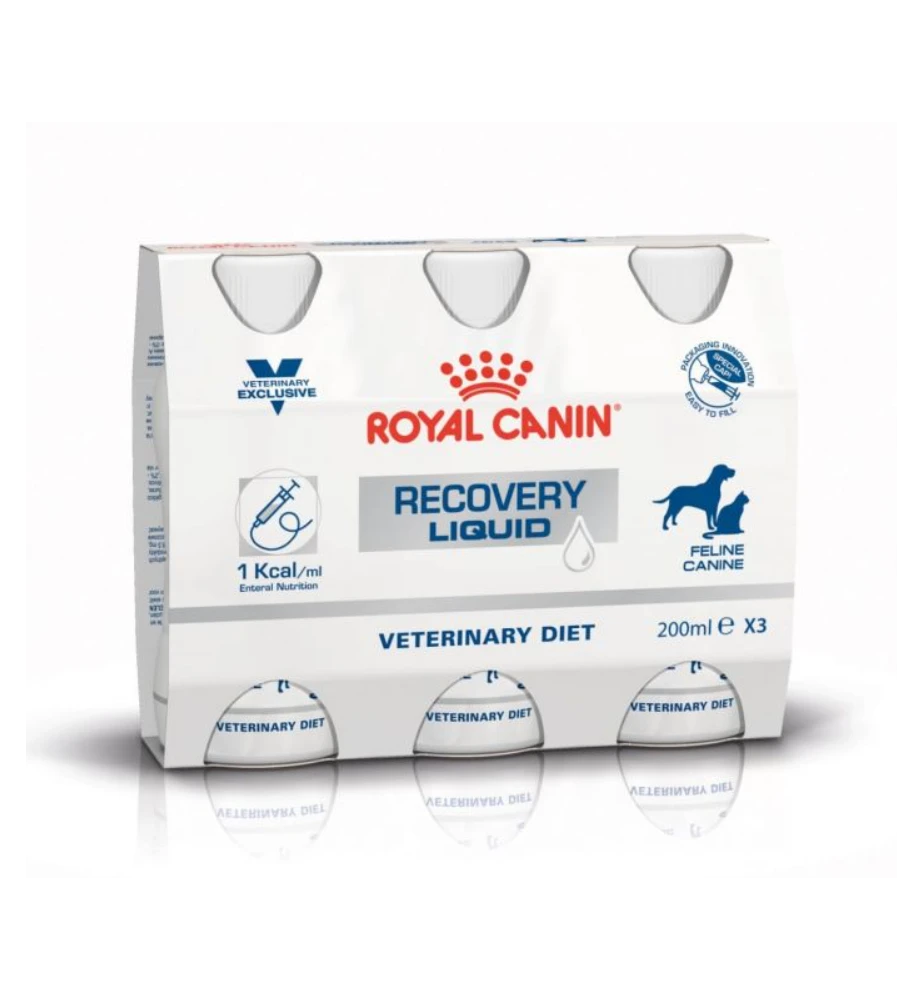 Royal Canin Recovery Liquid - 3 X 200 Ml